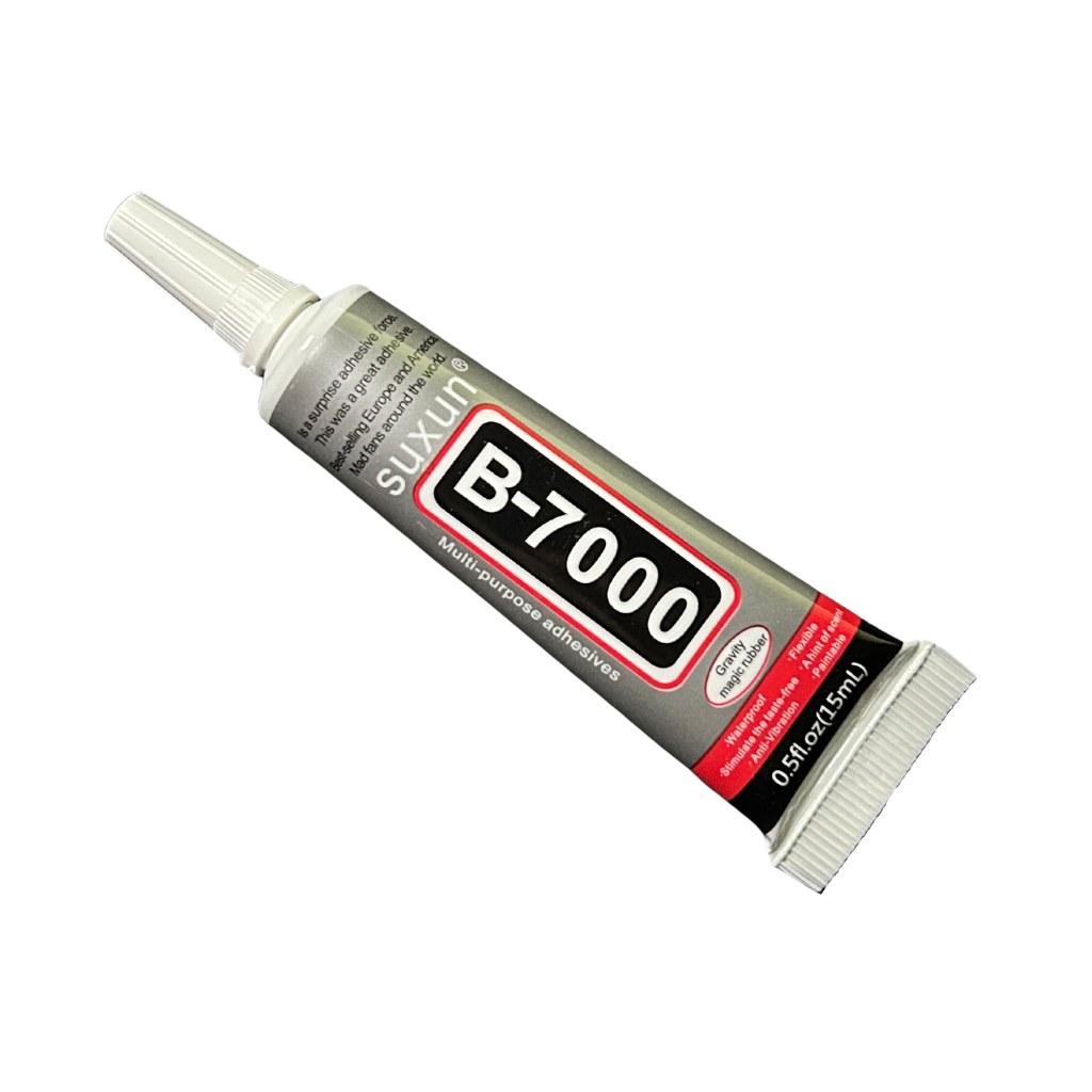 Glue B7000 15ml Tube (Clear) Adhesive Crafts Jewellery Gems Mobile Shoe Repair