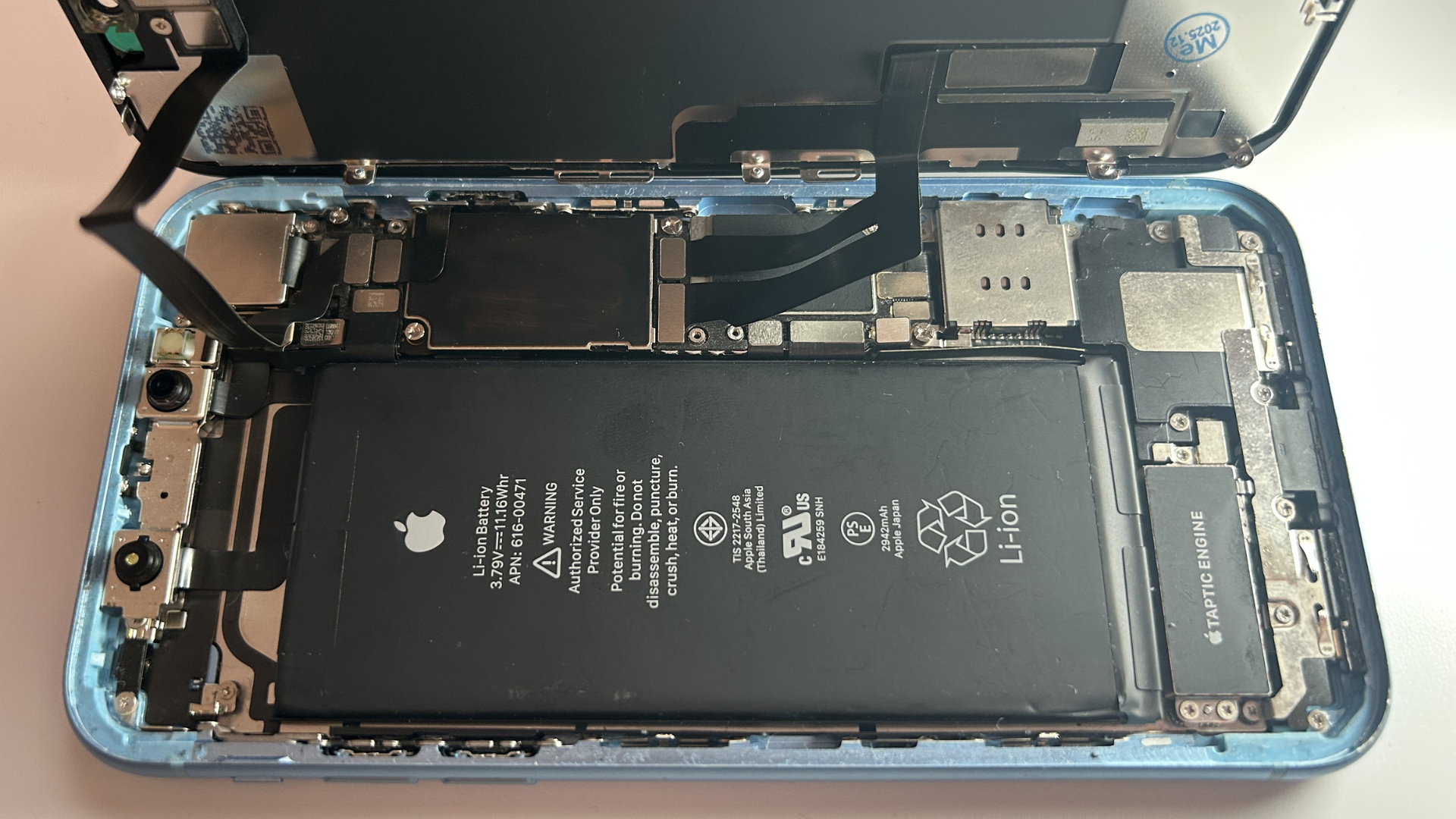 New screen fitted to the iPhone XR