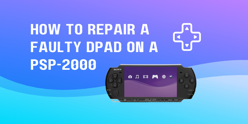 PSP 2000 Directional Pad (D-Pad) Flex Replacement