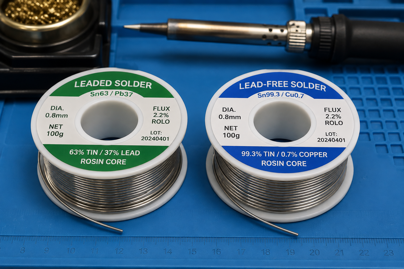 Leaded vs Lead-Free Solder: What's the Difference?