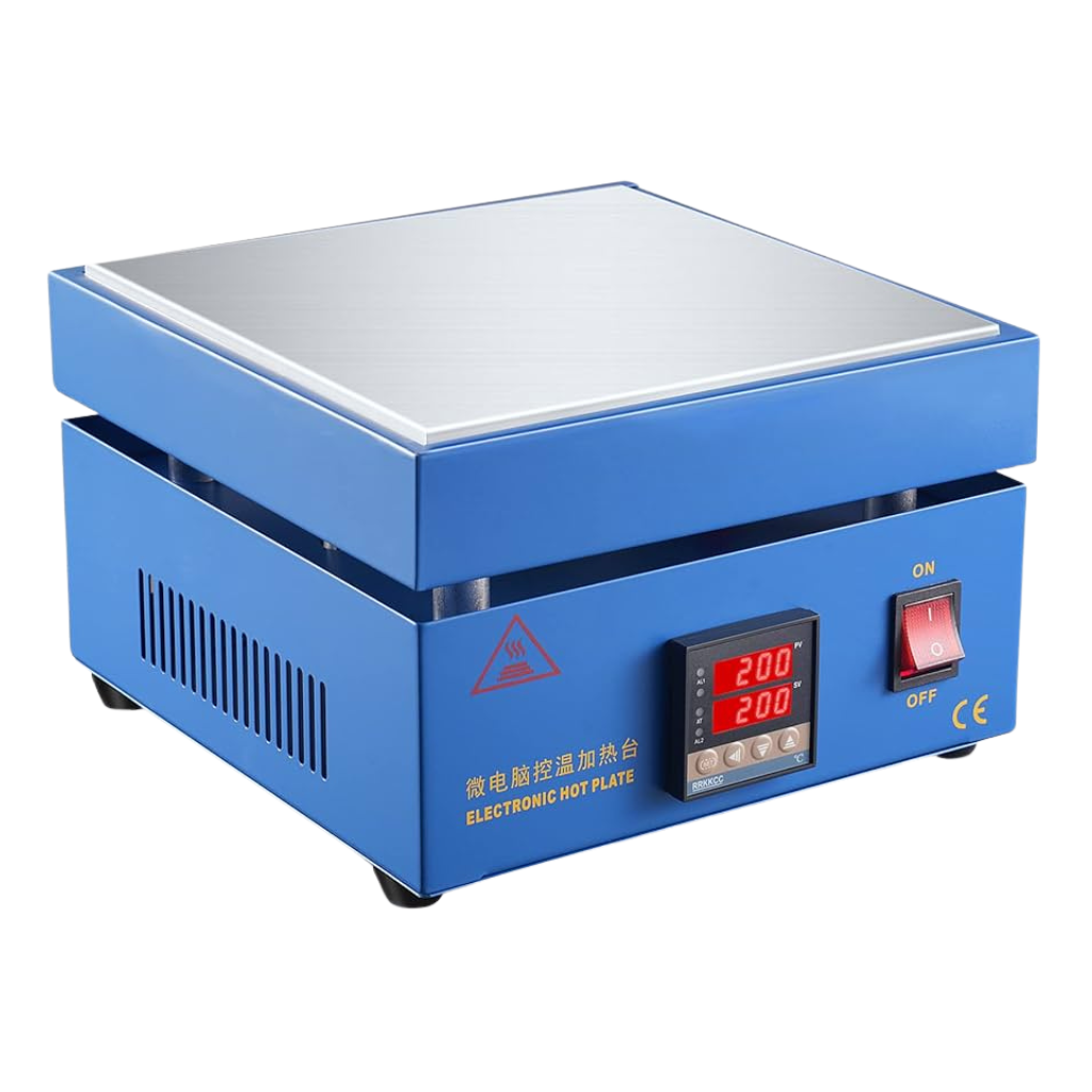 800W Soldering Hot Plate 20x20cm Digital Display Electronic PCB Preheat Station